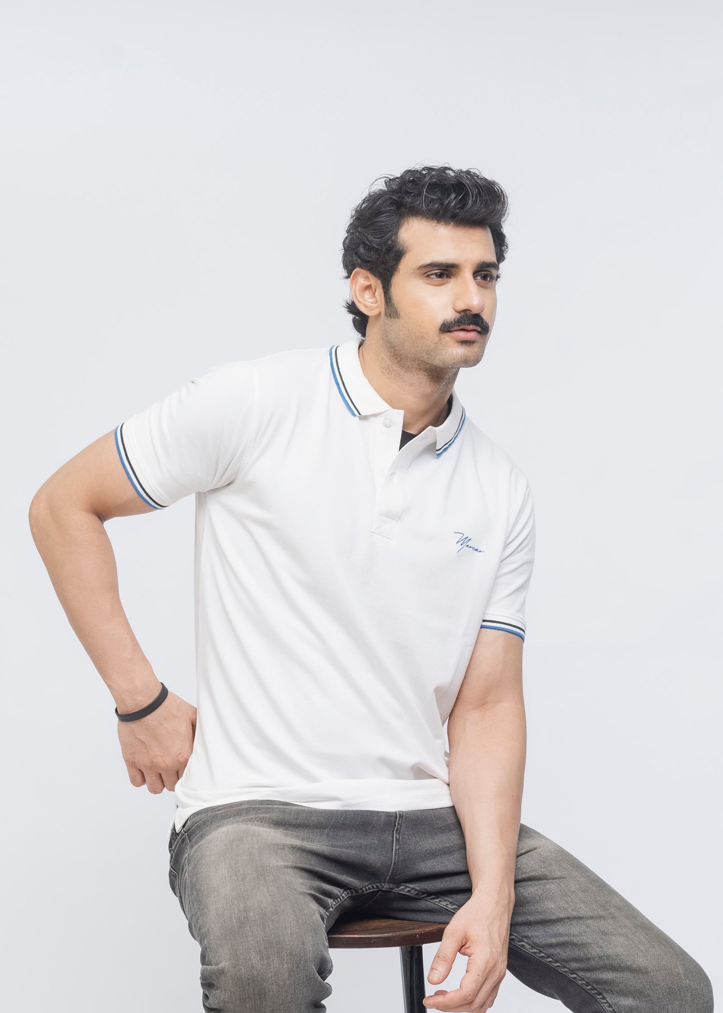 Marcar Signature Tipping Collar (White)