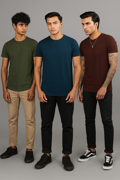 Essentials Trio Pack (Blue/Teal/Maroon)