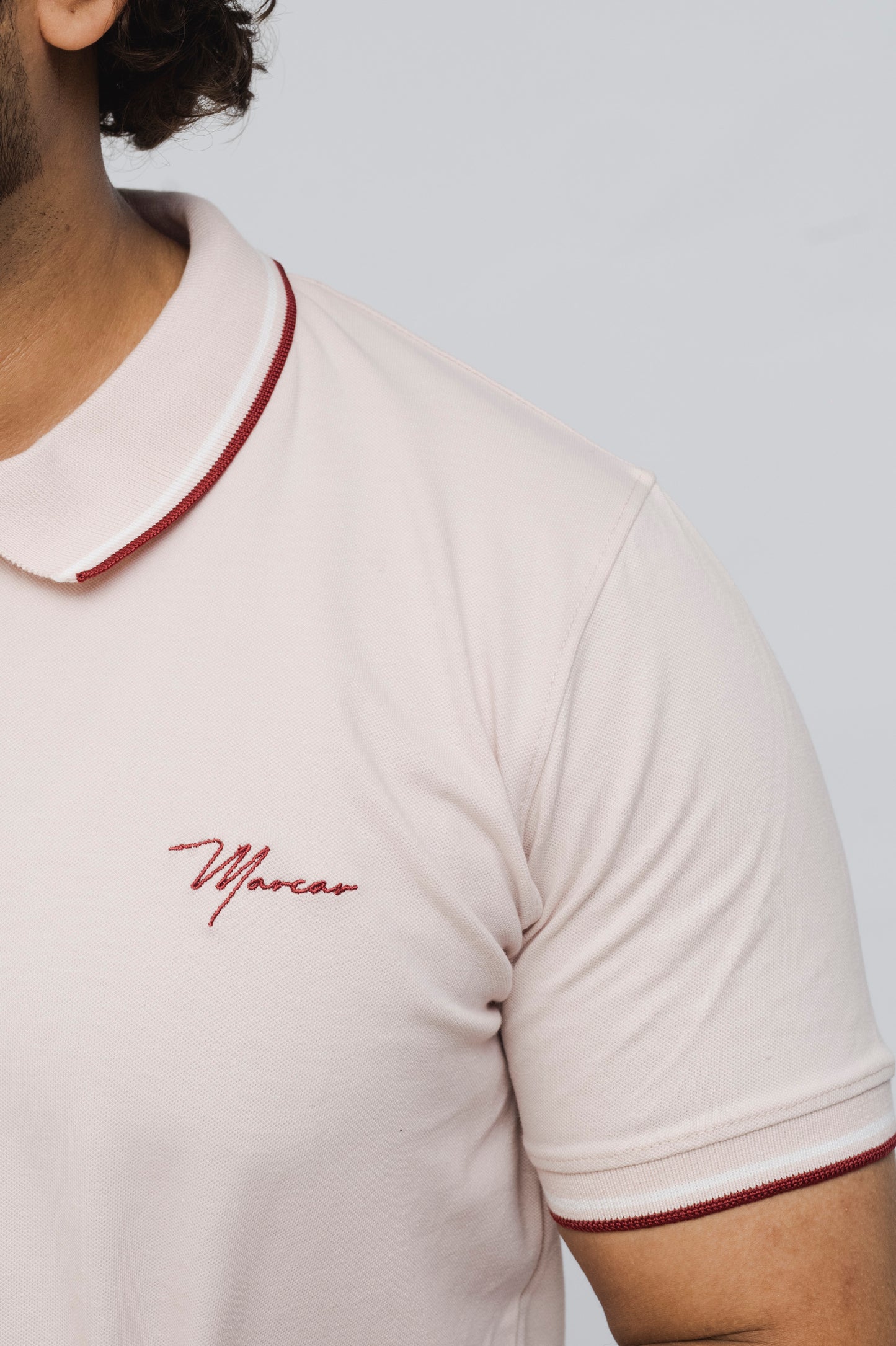 Zénzip Signature Polo Stretch (Pink)