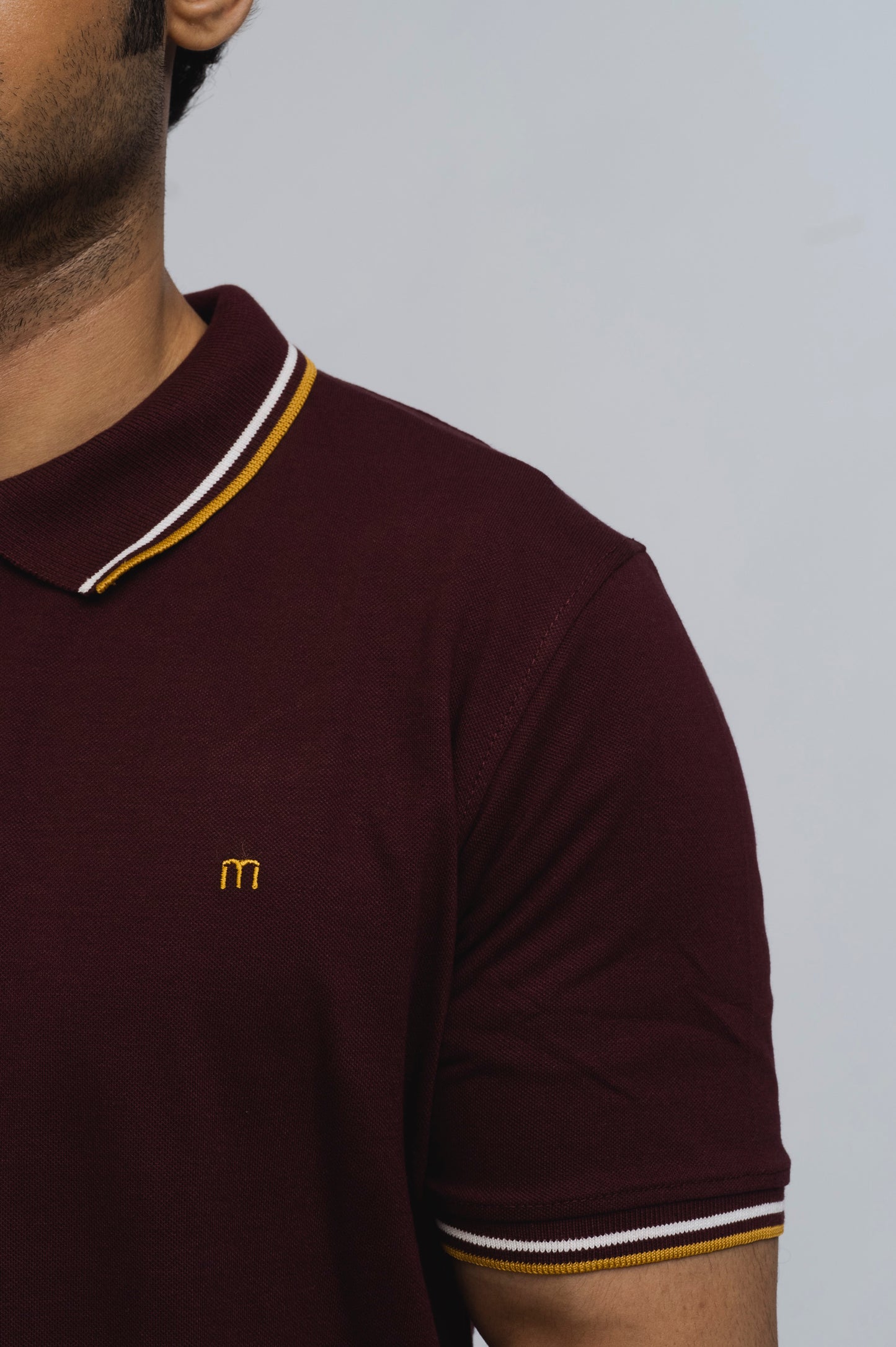 Zénzip Polo M Stretch Polo (Maroon)