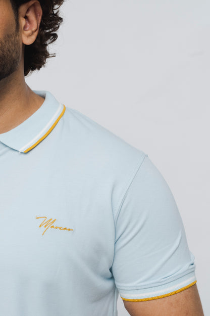 Zénzip Polo Signature  Stretch (Sky)