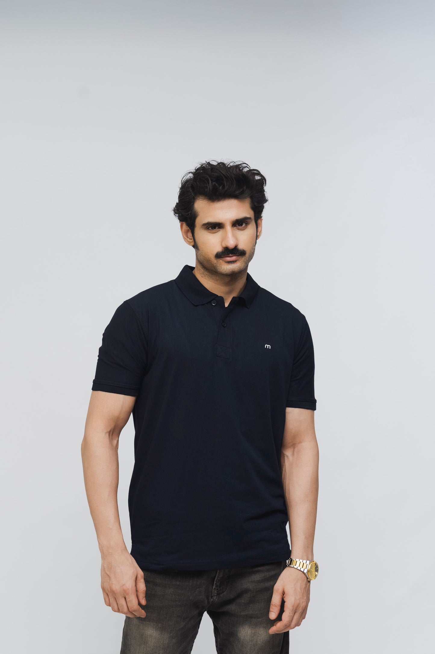 Marcar LuxeStretch  Polo (Navy)