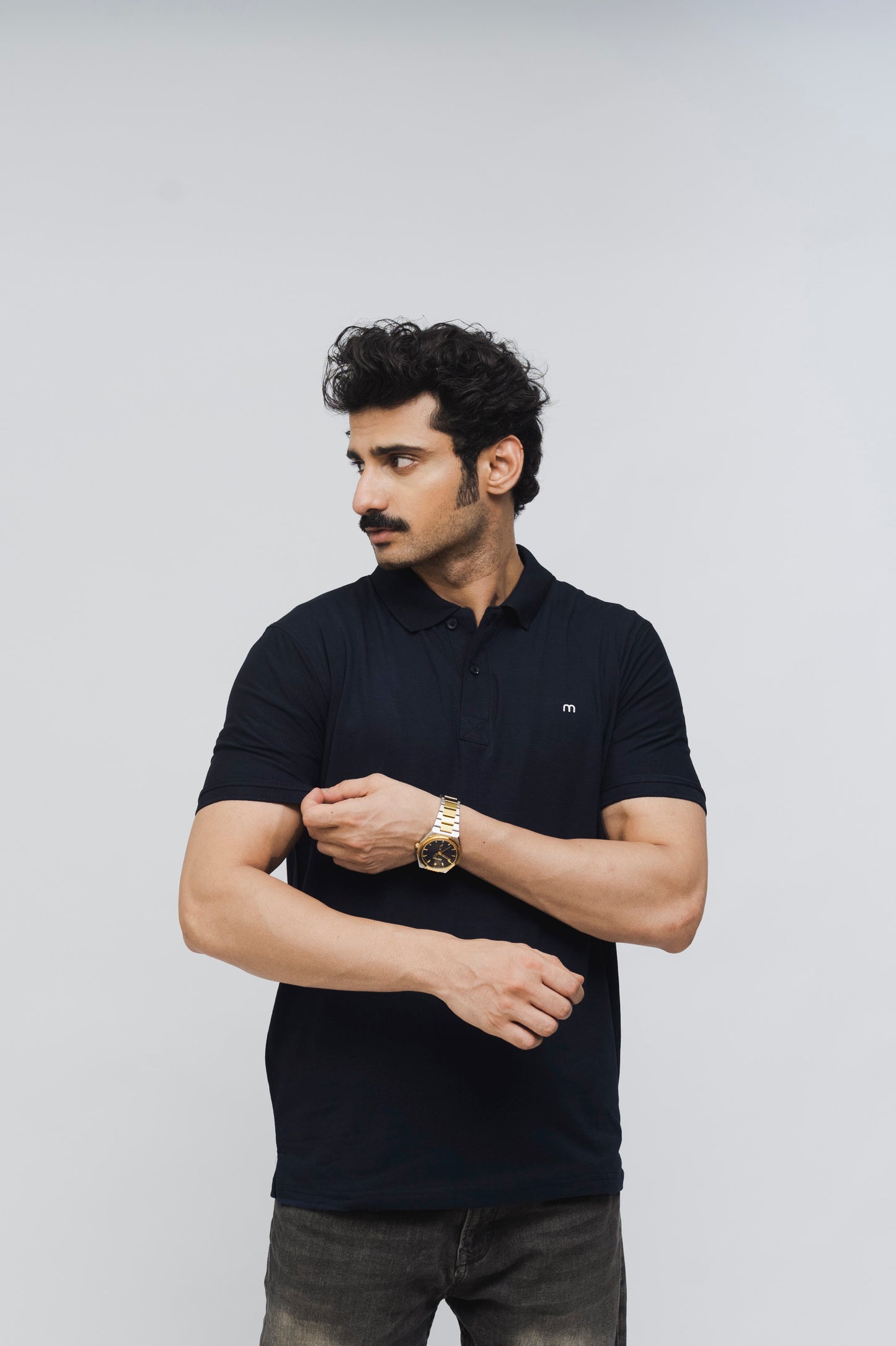 Marcar LuxeStretch  Polo (Navy)