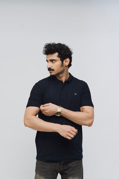 Marcar LuxeStretch  Polo (Navy)