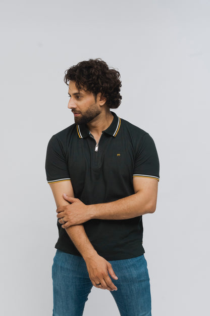 Zénzip Polo M Stretch Polo (Green)