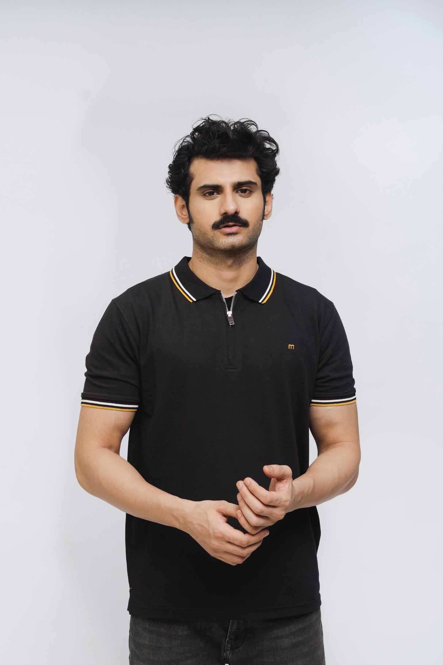 Zénzip Polo M Stretch Polo (Black)