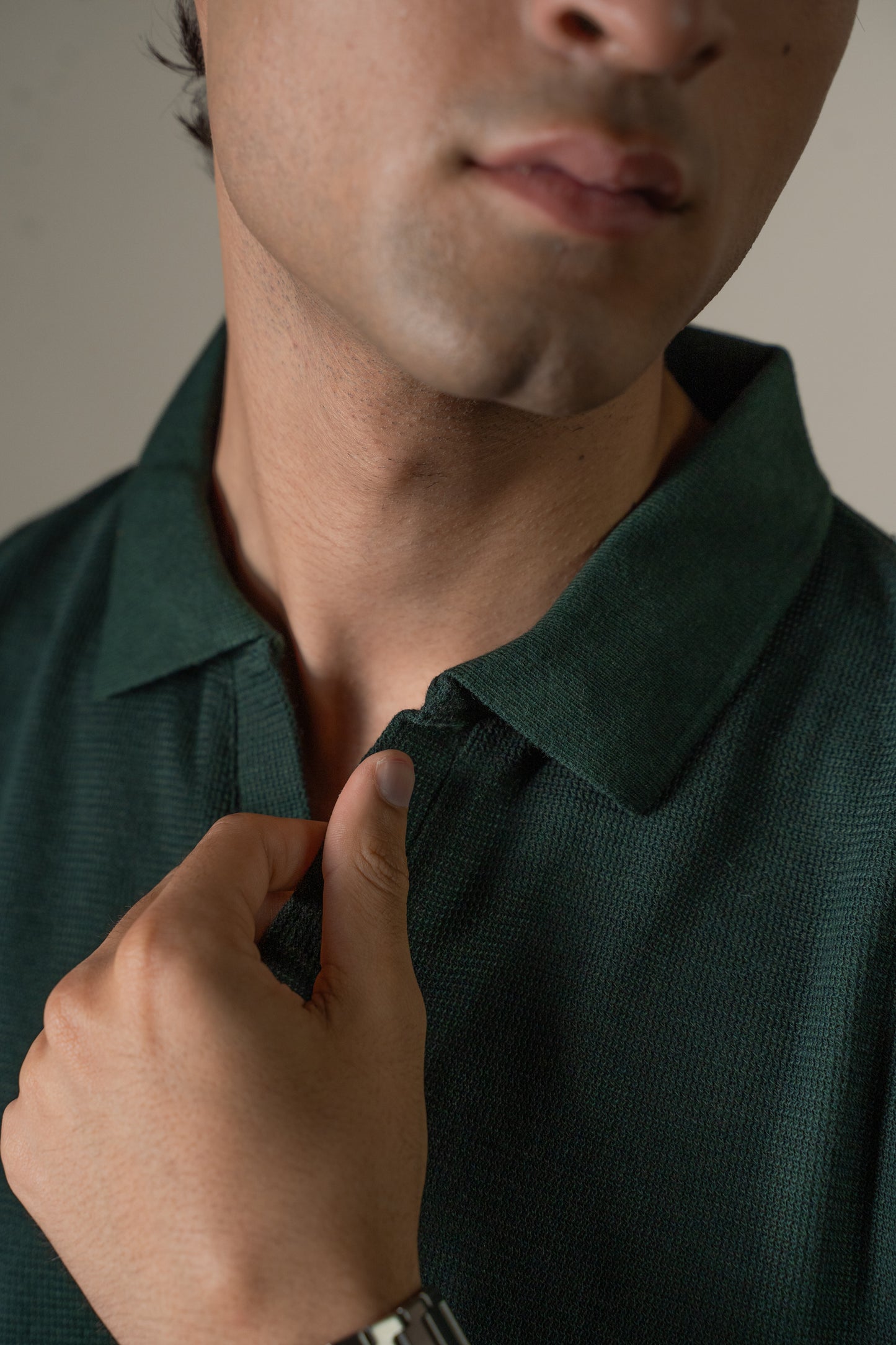 The Artisan V-Knit - Teal Green