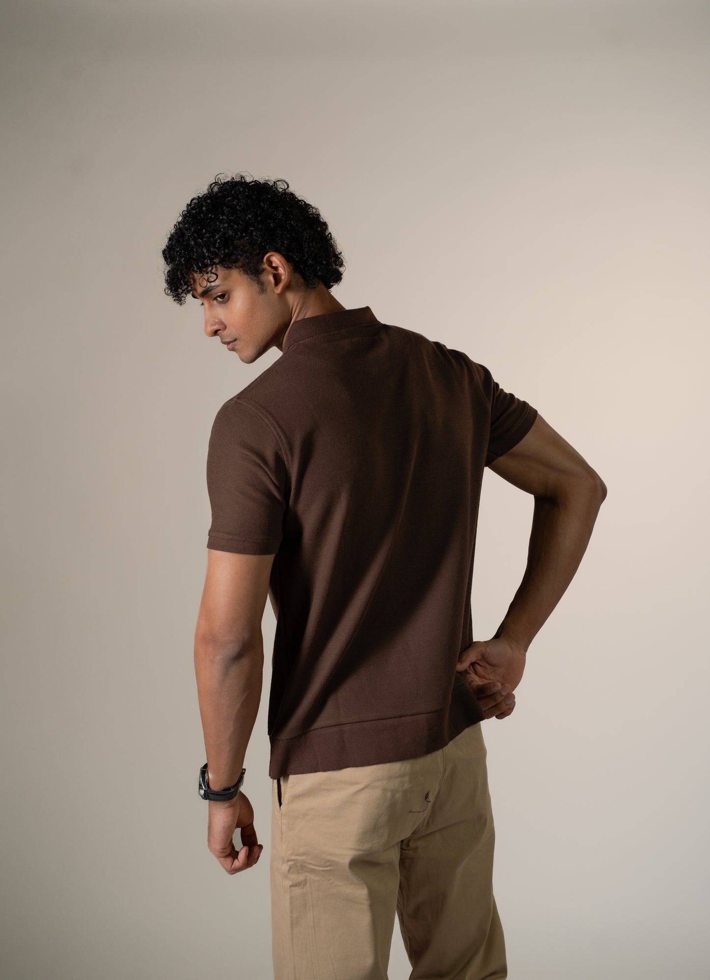 Signature Artisan Knit – Mocha Brown