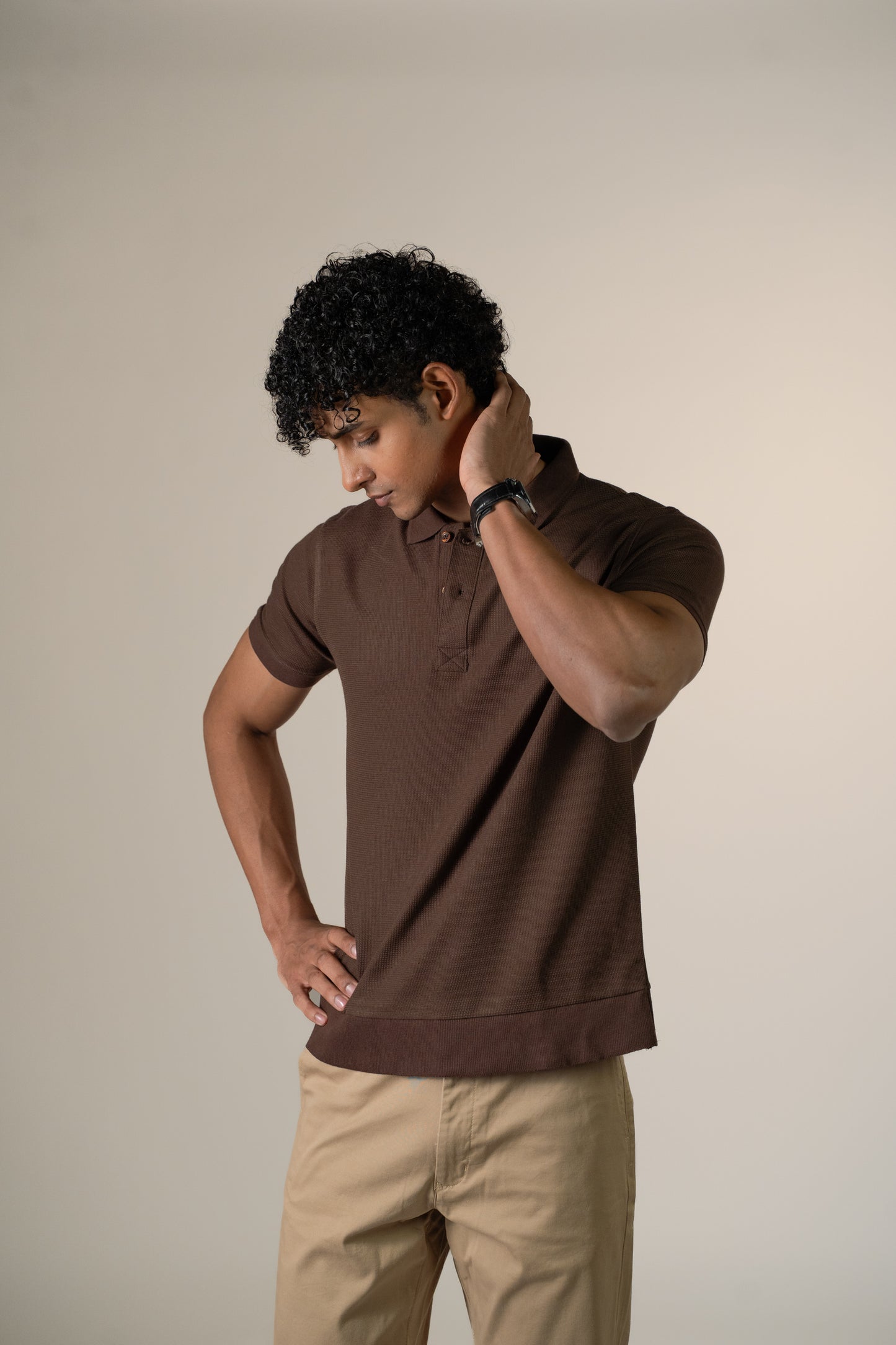 Signature Artisan Knit – Mocha Brown