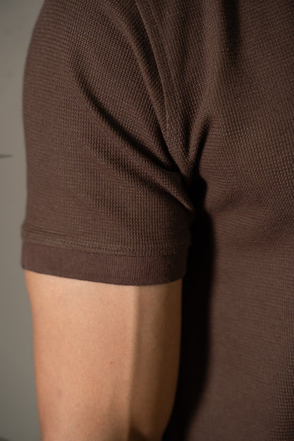 Signature Artisan Knit – Mocha Brown