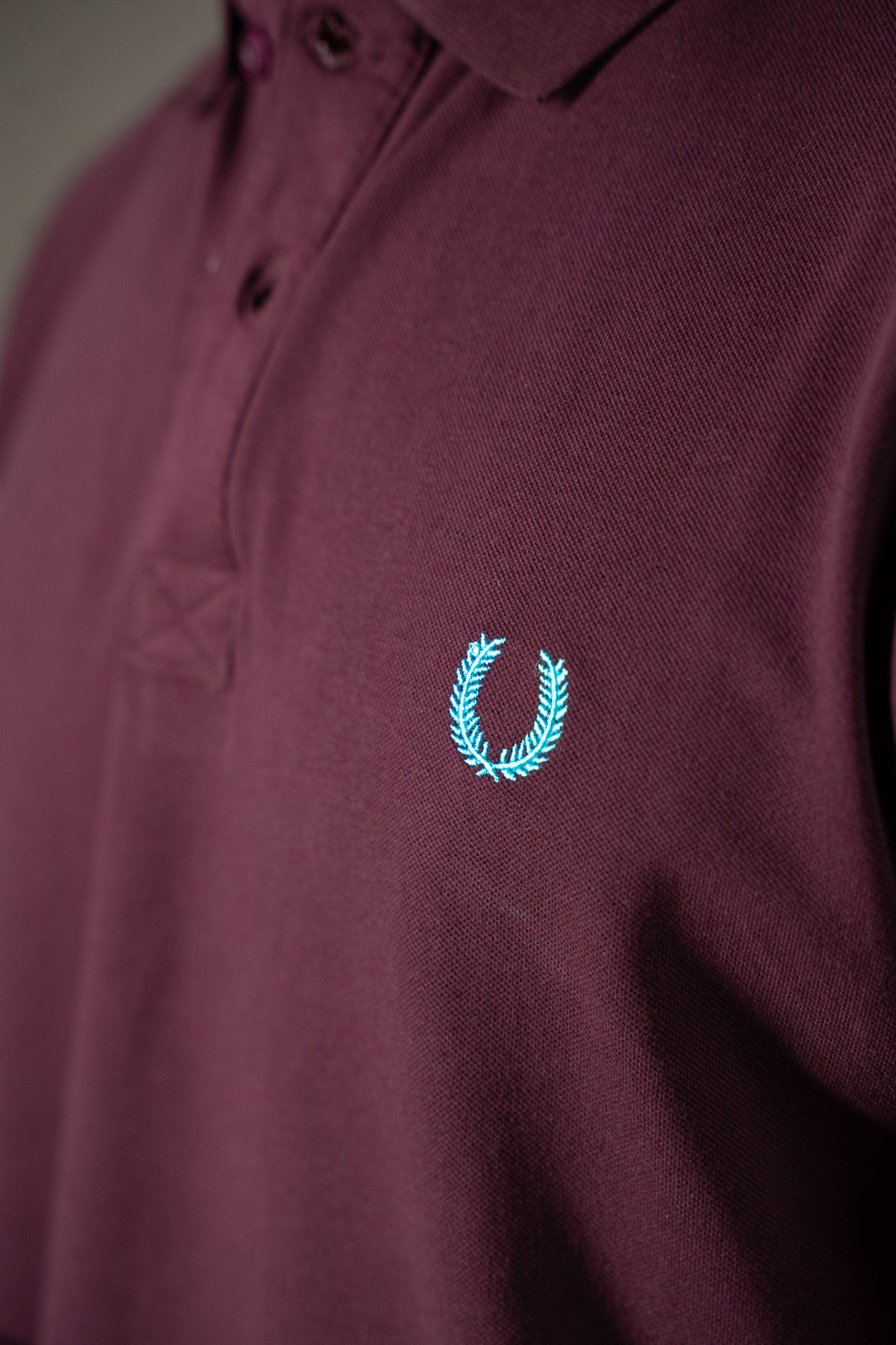 Buttonaire Polo | Laurel Stretch - Violet Plum