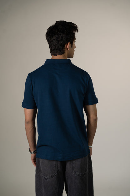 Buttonaire Signature Stretch – Midnight Blue