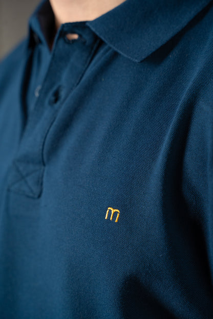 Buttonaire Signature Stretch – Midnight Blue
