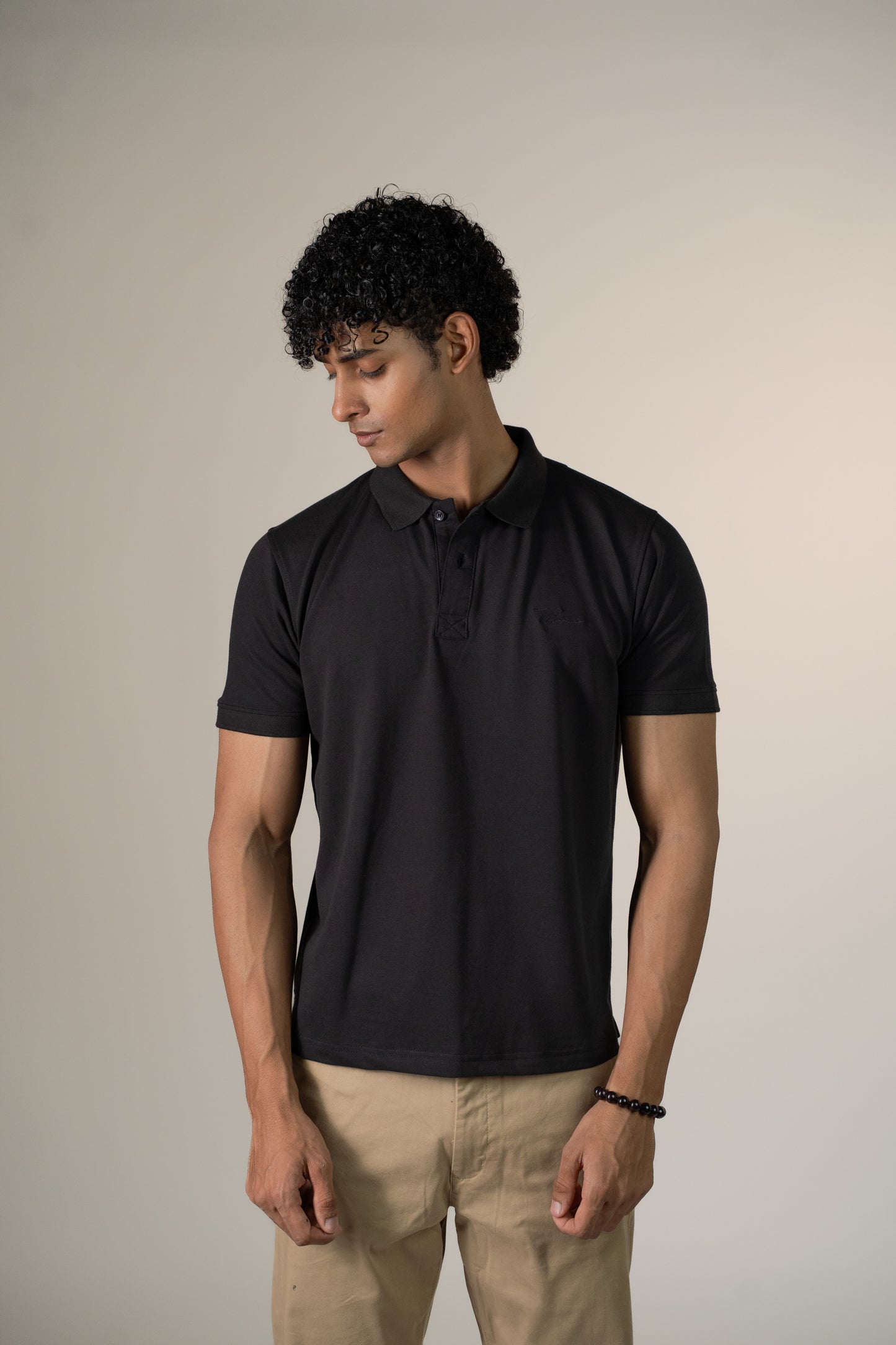 Buttonaire Signature Stretch – Midnight Black
