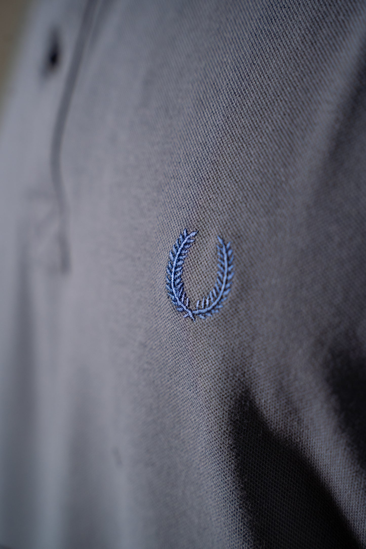 Buttonaire Polo Laurel Stretch - Carbon Grey