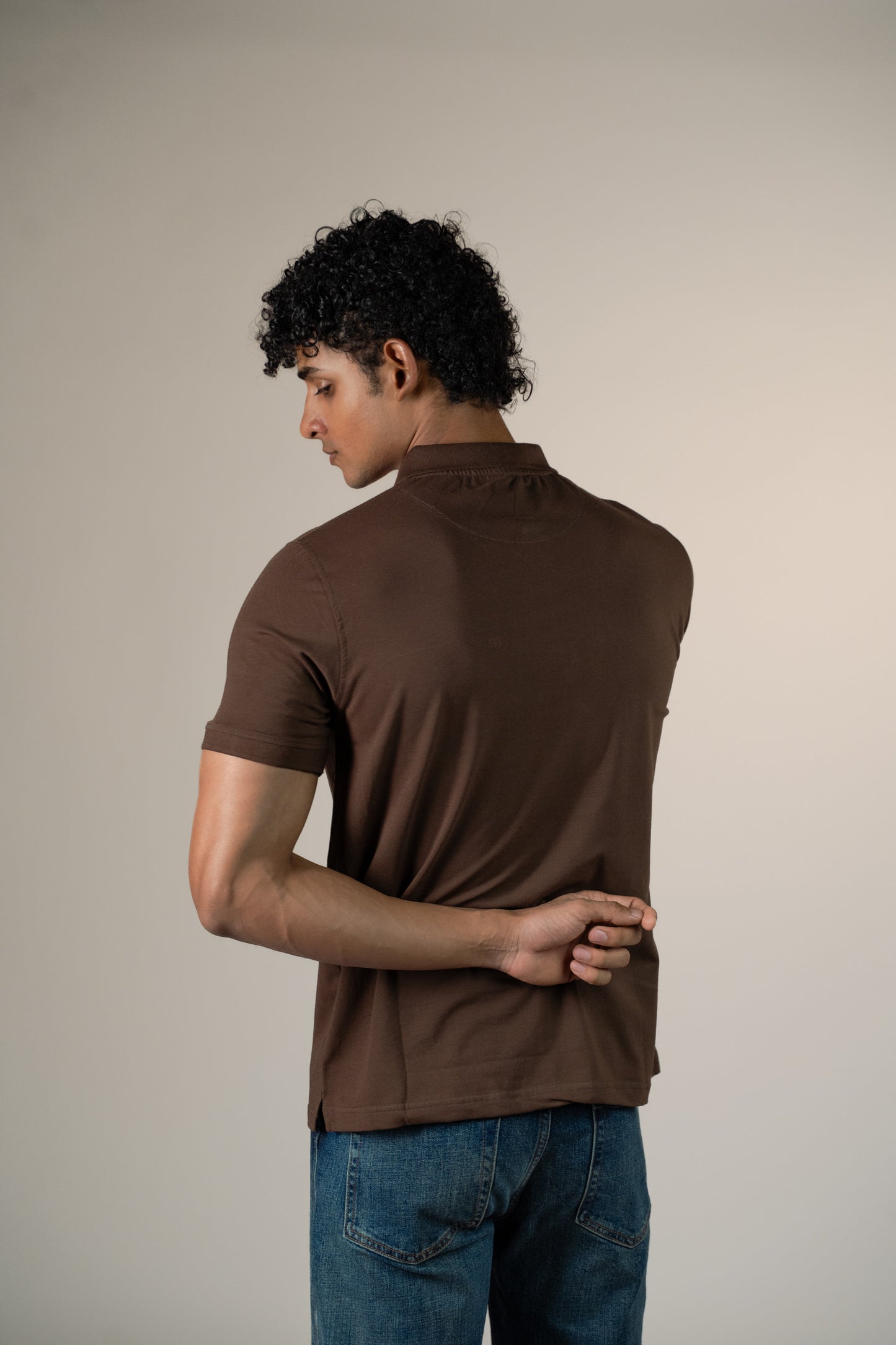 Luxe Stretch Prism-M : Mocha Brown