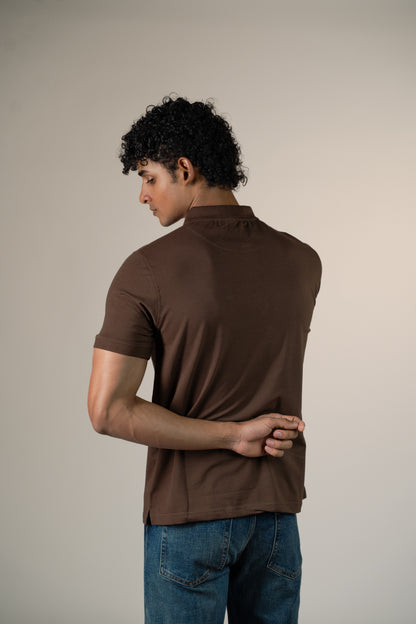 Luxe Stretch Prism-M : Mocha Brown