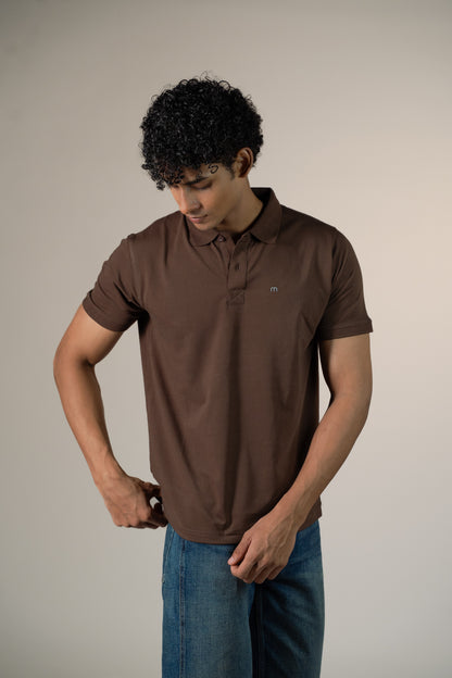 Luxe Stretch Prism-M : Mocha Brown
