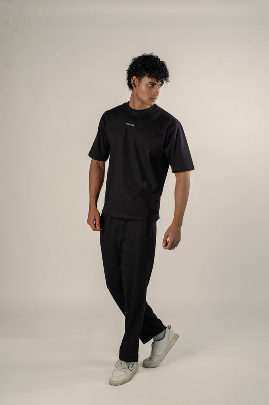 Marcar Core Oversize Co-ord Set – Midnight Black