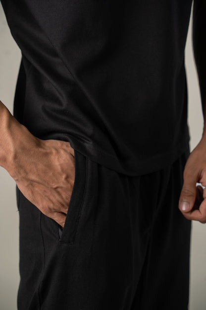 Marcar Core Oversize Co-ord Set – Midnight Black
