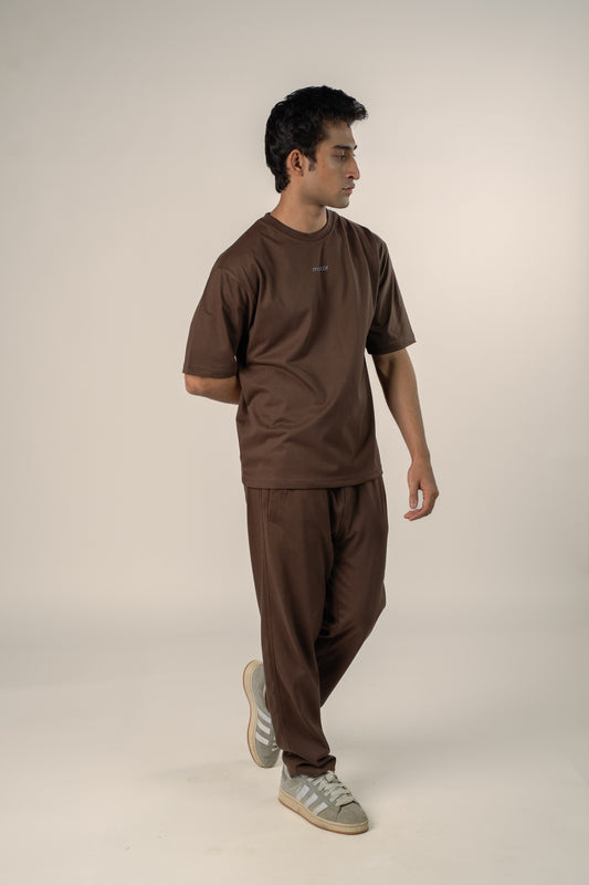 Marcar Core Oversize Co-ord Set – Mocha Brown