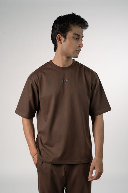 Marcar Core Oversize Co-ord Set – Mocha Brown