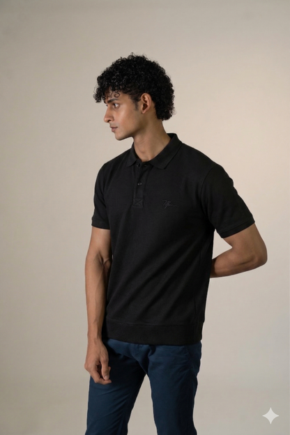 Signature Artisan Knit - Obsidian Black