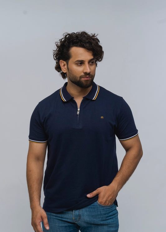 Zénzip Polo M Stretch Polo (Navy)