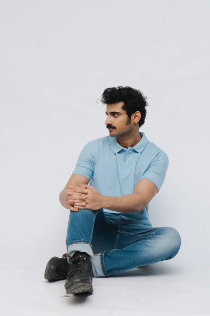 Marcar LuxeStretch  Polo (Sky)