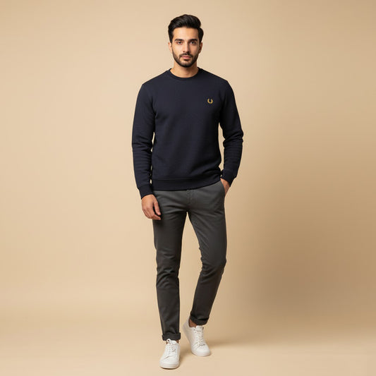 Marcar Popcorn Sweatshirt (Navy)